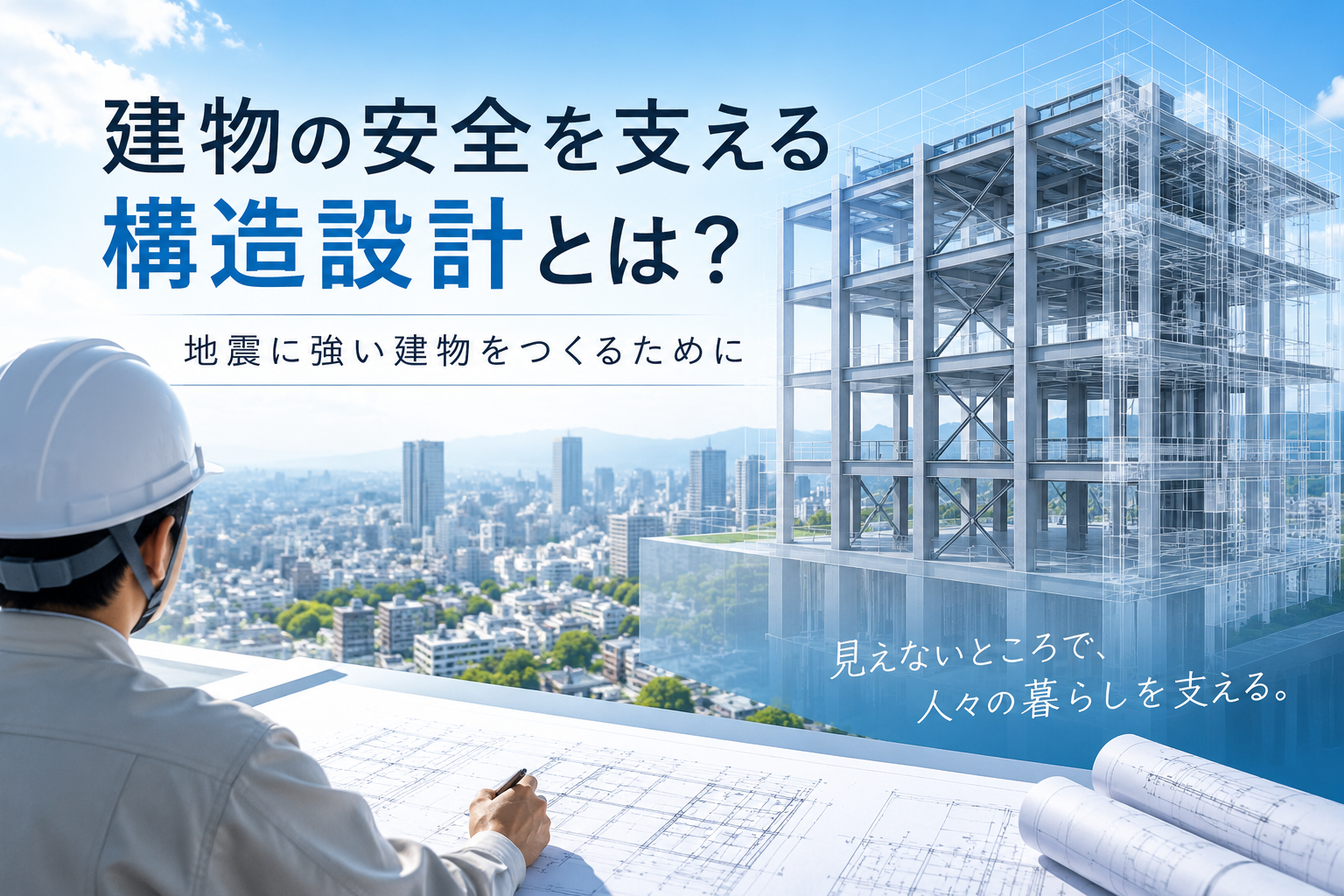 建物の安全を支える構造設計とは？地震に強い建物をつくるために